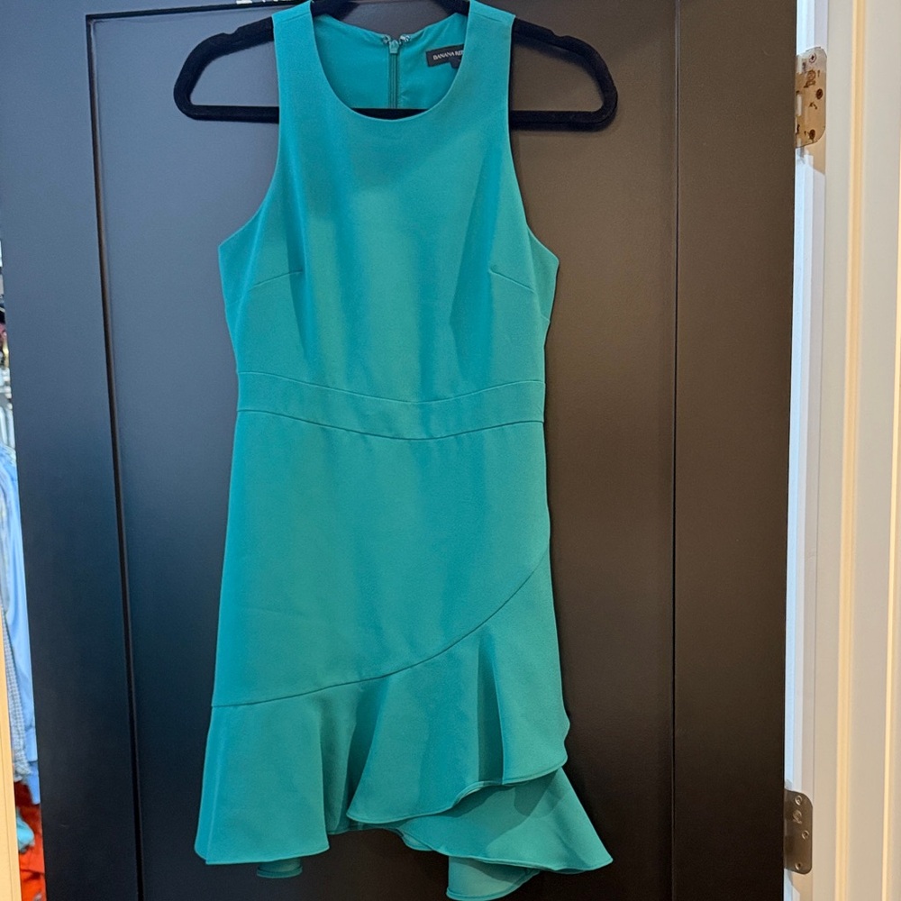 Banana Republic Teal Dress